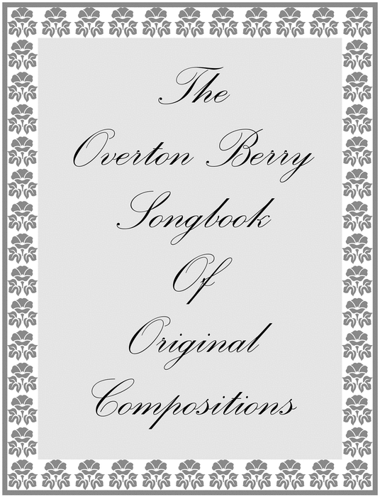 Product picture The Overton Berry Songbook